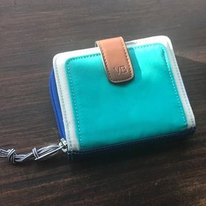 Vera Bradley color block wallet EUC